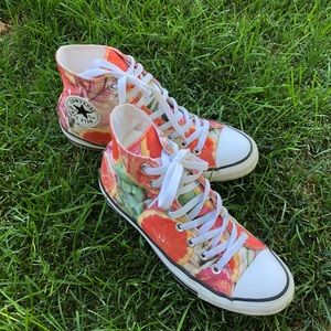 Converse High Tops 🍇🍉🍑🍏🍊🍋